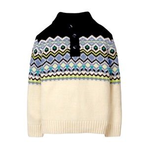 Gymboree Winter Fair Isle Cotton Galactic Sweater Size 18-24 Months